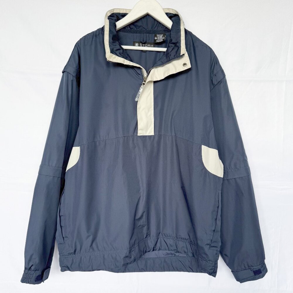 Sunice Navy Storm Pack Weather Jacket